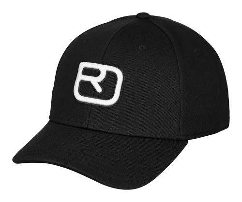 Czapka z Daszkiem Ortovox Logo Flex Cap - black raven