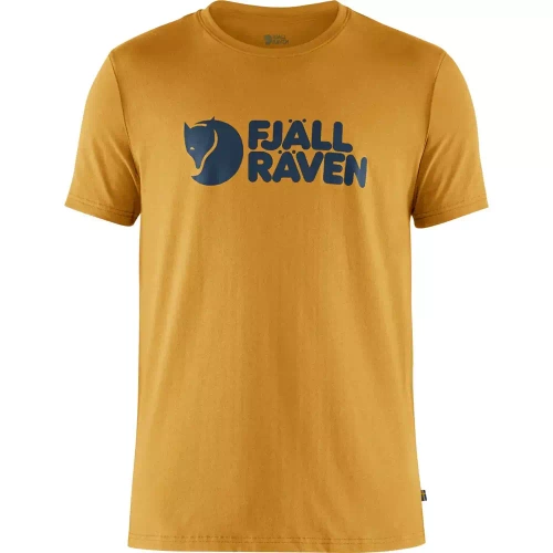 Koszulka Szybkoschnąca Fjallraven Logo T-shirt M  - Ochre