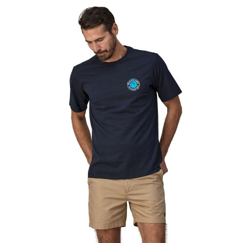 Męska Koszulka z Logo Patagonia M's Unity Fitz Responsibili-Tee - New Navy