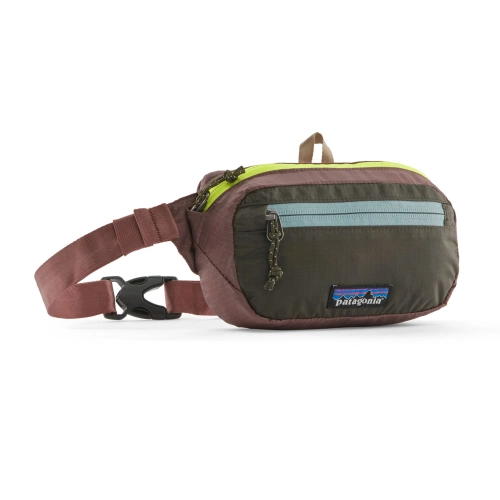 Torba Biodrowa Patagonia Ultralight Black Hole Mini Hip Pack - Patchwork: Pine Needle Green