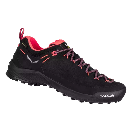 Damskie Buty Podejściowe Salewa Wildfire Leather Gtx W - black