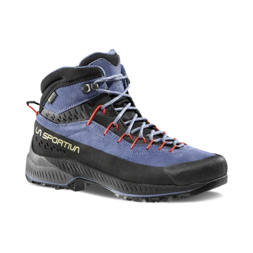 Damskie Wysokie Buty Podejściowe La Sportiva TX4 Evo Mid Woman Gtx - Moonlight/Cherry Tomato