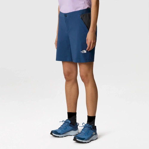 Spodenki Damskie The North Face W Felik Slim Tapered Short - Shadyblu/TNF Black