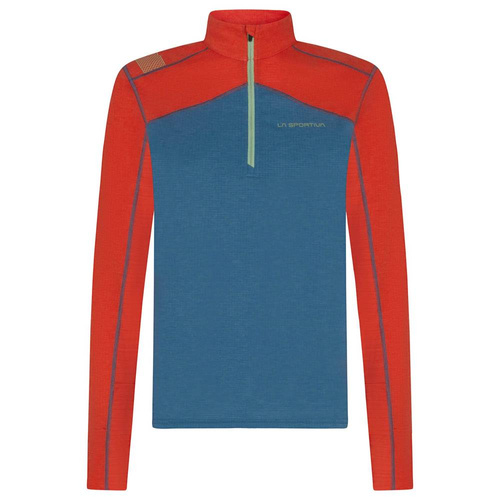 Bluza Damska La Sportiva Swift Long Sleeve - Atlantic/Paprika