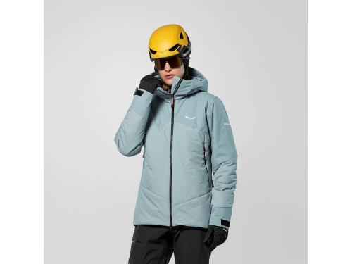 Damska Kurtka Ocieplana Salewa ORTLES TW AIR HD JKT W - willow