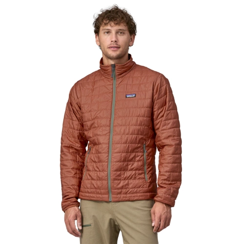 Męska Kurtka Ocieplana Patagonia M's Nano Puff Jkt - Burl Red