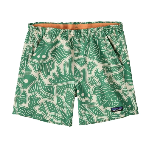 Damskie Spodenki Patagonia W's Baggies Shorts - 5 in. - Bees and Flowers: Heartleaf Green