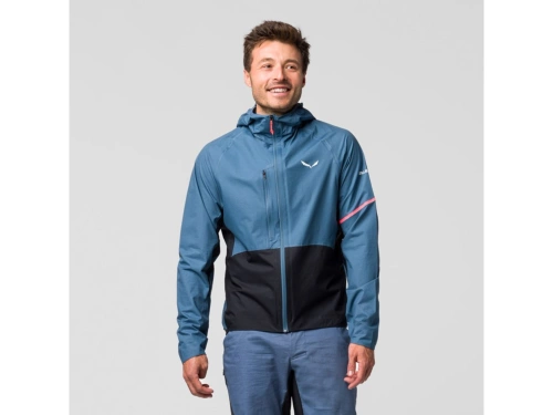 Kurtka Rowerowa Męska Salewa Vento Ptx 2.5L Jacket M - java blue/0910