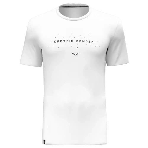 Koszulka Salewa Pure Snow Cptn Dry T-Shirt M - white