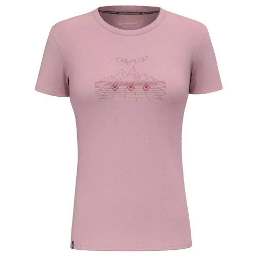 Koszulka Salewa Pure Dolomites Am T-Shirt W - zephyr