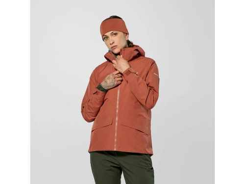 Kurtka Damska z Membraną Goretex Salewa PUEZ GTX 2L EPE JACKET W - etruscan red