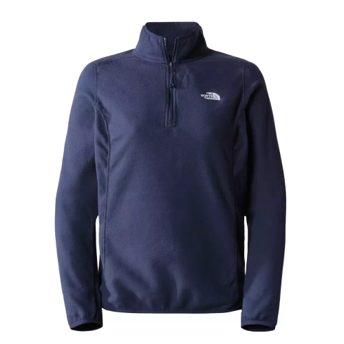 Damski Lekki Polar The North Face W 100 Glacier 1/4 Zip  - Summit