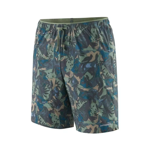 Szorty Górskie Patagonia M's Multi Trails Shorts - 8 in. - Lands and Waters: Sedge Green