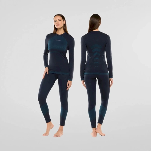 Damska koszulka z długim rękawem La Sportiva Synth Light Longsleeve M - Storm Blue/Electric Blue