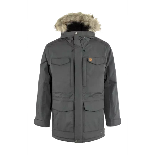 Długa Kurtka Parka Fjallraven Nuuk Parka M - Basalt