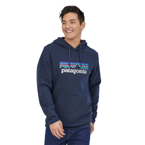 Bluza z Kapturem Patagonia P-6 Logo Uprisal Hoody - New Navy