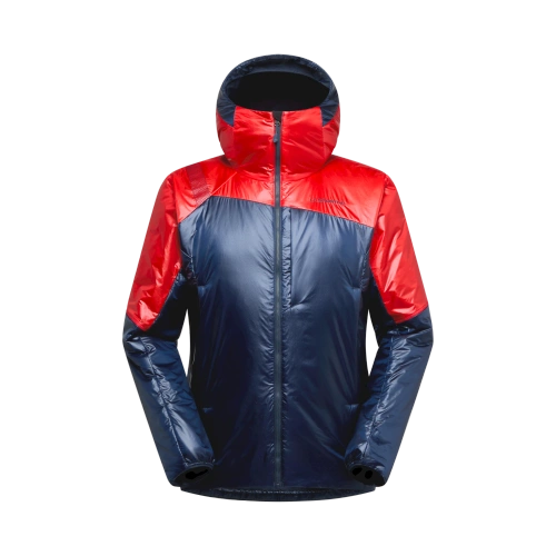 Męska Kurtka Primaloft La Sportiva Alpine Guide P. Hoody M - Night Sky/Mountain Red