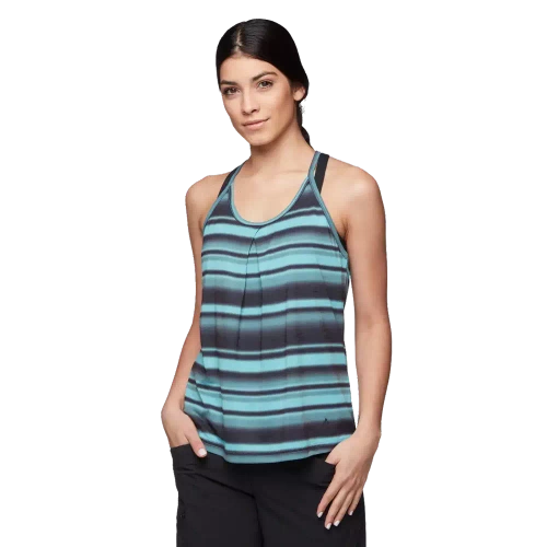 Top Black Diamond W INTEGRALE TANK - Coastal Stripe Blue