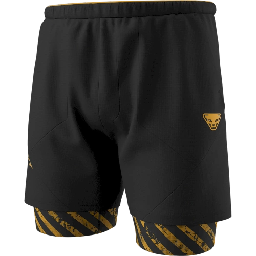 Męskie Spodenki Biegowe Dynafit Trail 2in1 Shorts M - black out tobacco/7400