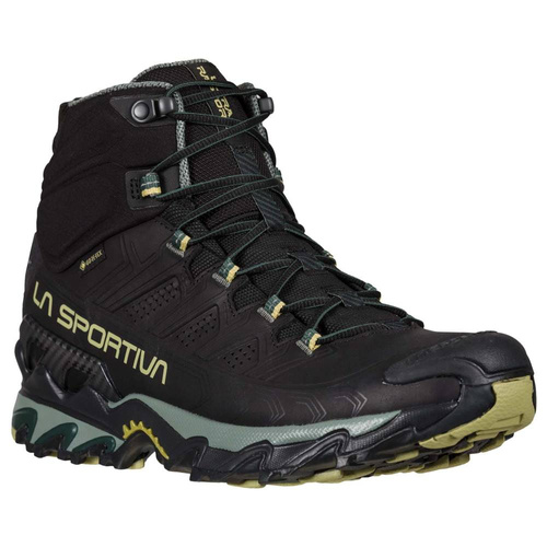 Buty Trekkingowe Męskie La Sportiva Ultra Raptor II Mid Leather GTX - Black/Cedar
