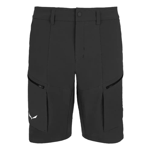 Męskie Spodenki Trekkingowe Salewa Puez Dst M Cargo Shorts - black out