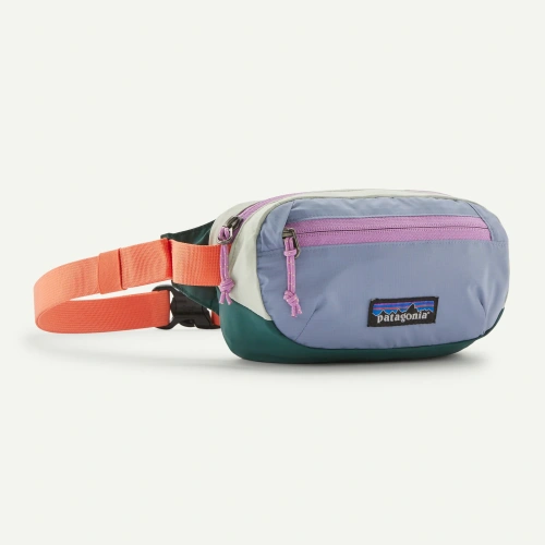 Torebka Biodrowa Patagonia Terravia Mini Hip Pack - Patchwork: Barnacle Blue