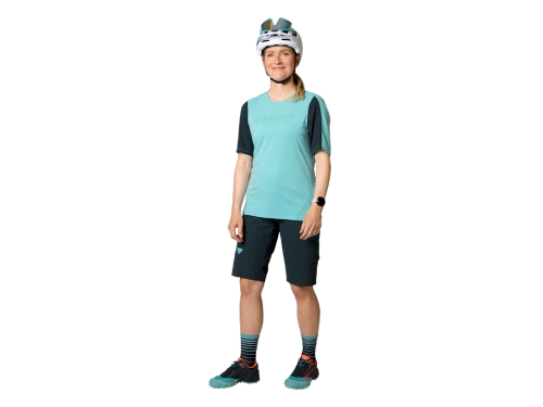 Damska Koszulka Na Rower Dynafit Ride S/S Tee W - Marine Blue Blueberry