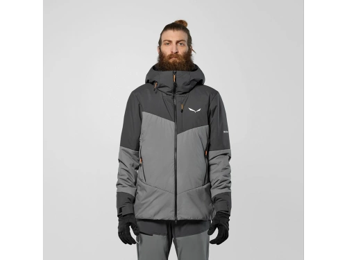Męska Ocieplana Kurtka Górska Salewa ORTLES TW AIR HD JKT M - quiet shade