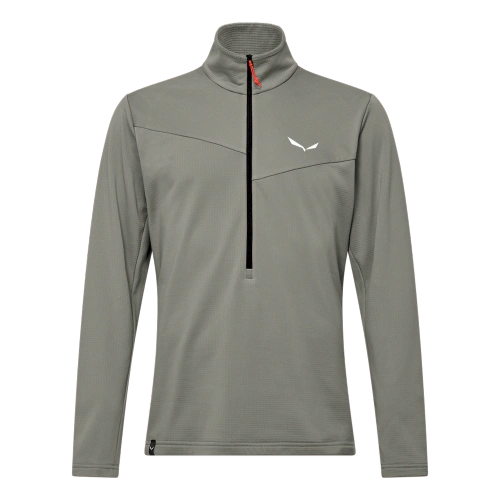 Męski Polar Trekkingowy Salewa Puez Cammino Pl Hz Jkt M - shadow