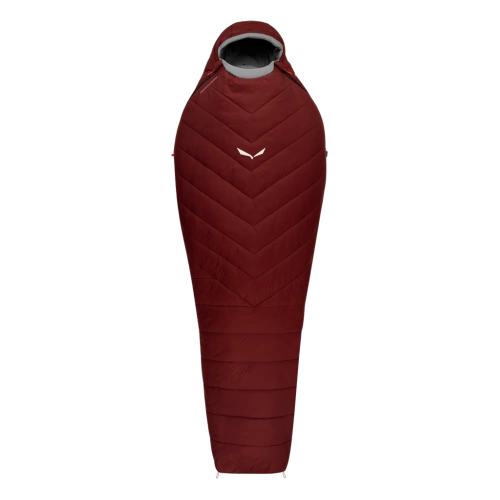 Lekki Śpiwór Syntetyczny Salewa Puez Prl +4 Sb - syrah