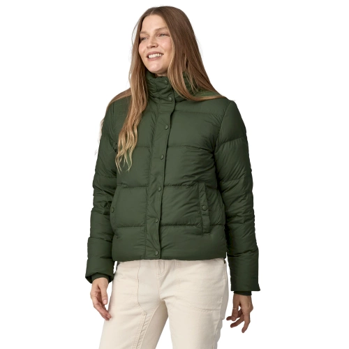 Damska Kurtka Puchowa Patagonia W's Silent Down Jkt - Torrey Pine Green