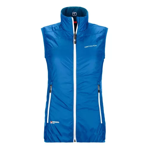 Kamizelka Damska Ortovox Swisswool Piz Grisch Vest W - sky blue