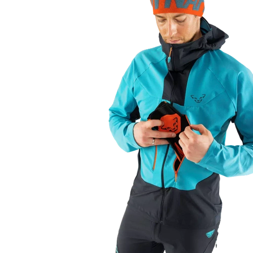 Męski Softshell na Skitoury Dynafit Tlt DST JKT M - storm blue