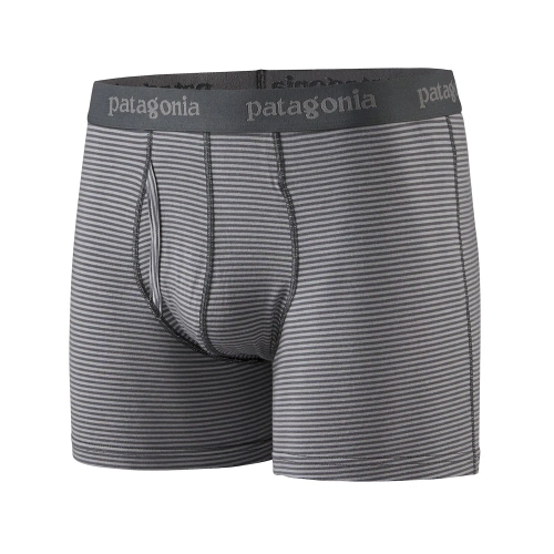 Męskie Bokserki Patagonia M's Essential Boxer Briefs - 3 in. - Fathom: Forge Grey