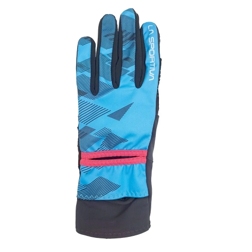 Damskie lekkie rękawiczki sportowe La Sportiva Session Tech Gloves W - Malibu Blue/White