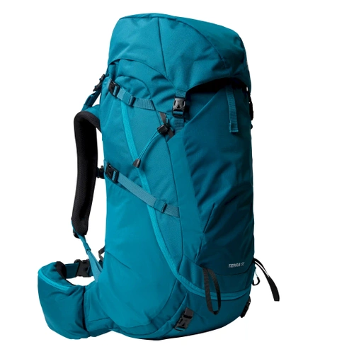 Damski Plecak trekkingowy The North Face W Terra 55 - Blue Moss-Sapphire Slat