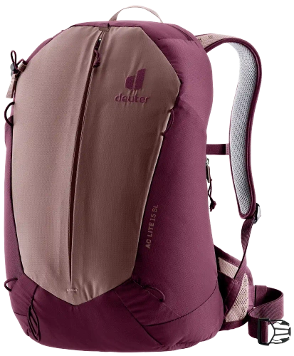 Plecak turystyczny damski Deuter AC Lite 15 SL - ashrose-cassis