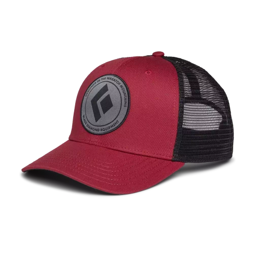 Czapka z Daszkiem Black Diamond Bd Trucker Hat - Red Rock-Black