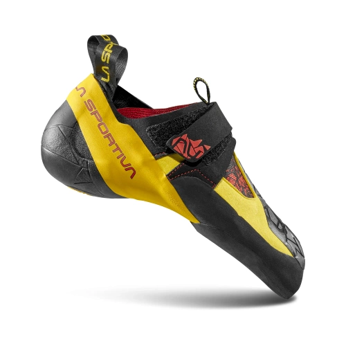 Męskie Buty Wspinaczkowe La Sportiva Skwama - Black/Yellow