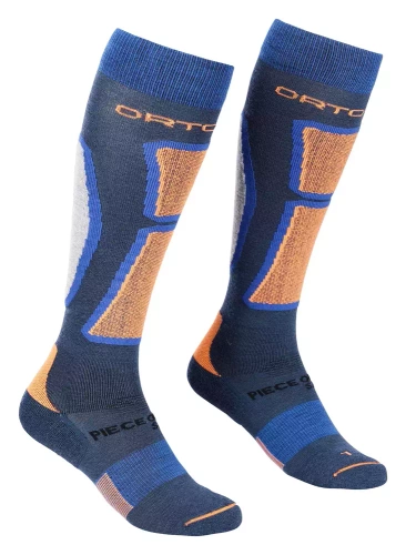 Skarpety Ortovox Ski Rock'N'Wool Long Socks M - petrol blue