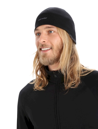 Ciepła Czapka Icebreaker U Quantum Beanie - black