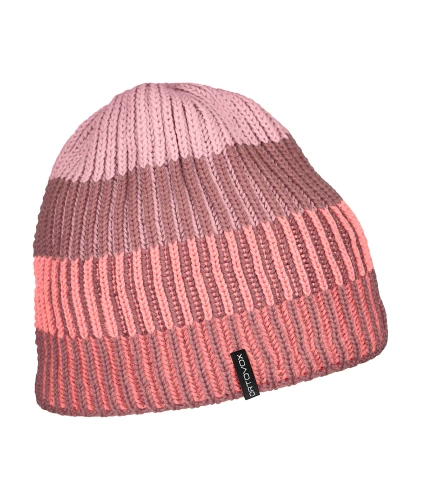 Czapka na zimę Ortovox DEEP KNIT BEANIE - dusk rose