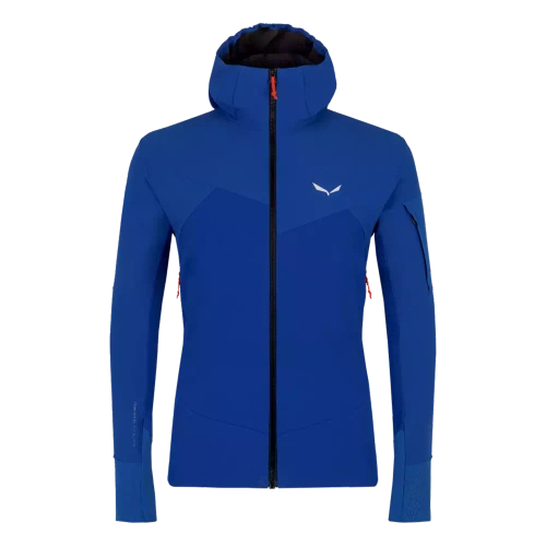 Męska bluza softshellowa Salewa AGNER DST M JKT - electric