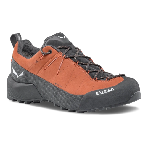 Meskie Buty Podejściowe z Membraną Salewa WILDFIRE LEATHER 2 GTX M - bombay brown/black