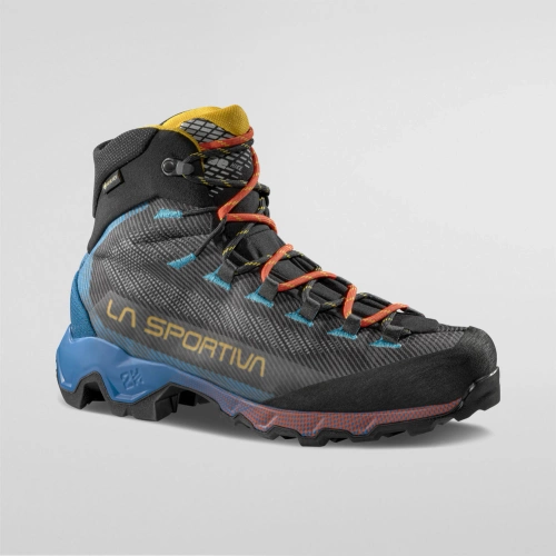 Buty turystyczne męskie La Sportiva Aequilibrium Hike Gtx - Carbon/Tropic Blue