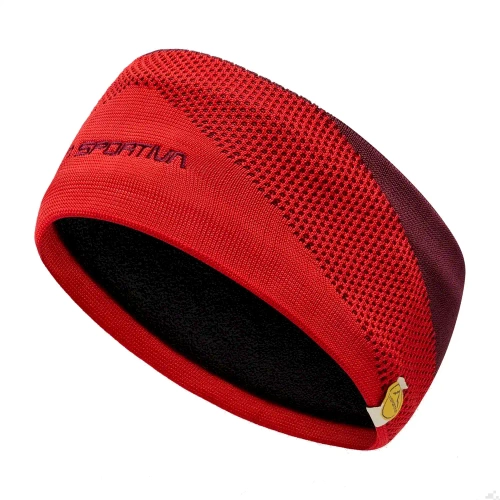Opaska na głowę La Sportiva Knitty Beanie - Redwood/Mountain Red