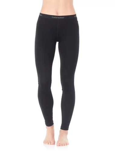 Getry damskie Icebreaker Merino W 200 Oasis Leggings - Black