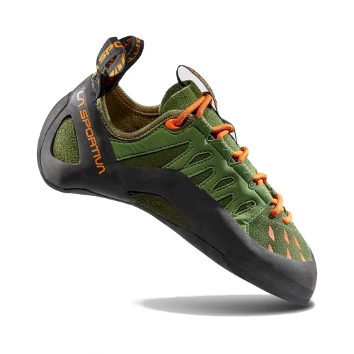 Buty Wspinaczkowe dla Początkujących La Sportiva Tarantulace - Olive/Tiger