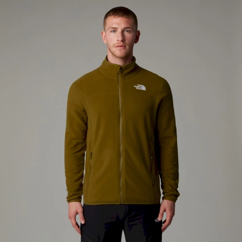 Polar Trekkingowy Męski The North Face M 100 Glacier Full Zip - Eu - Moss Green