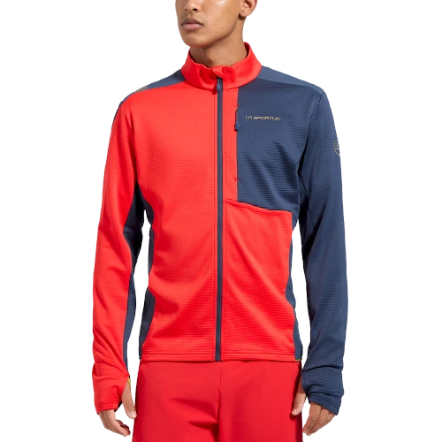 Męski Polar Trekkingowy La Sportiva True North Jkt M - Mountain Red/Night Sky